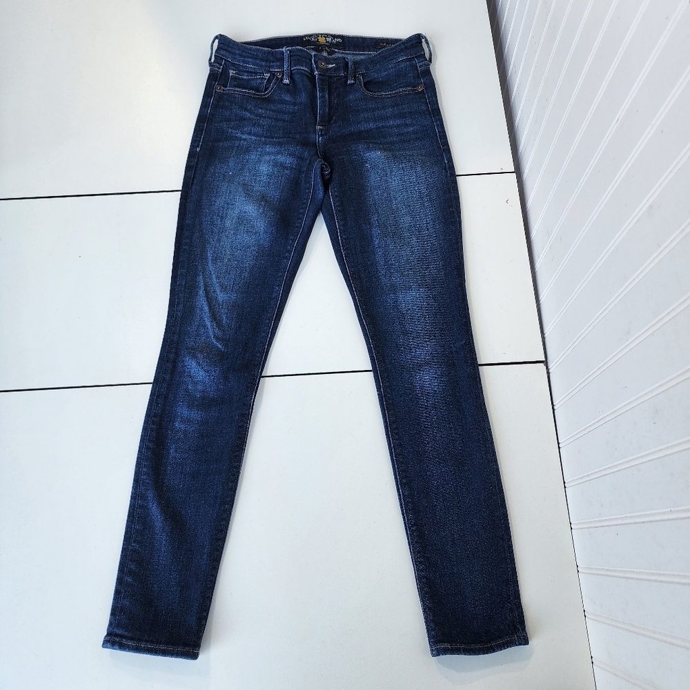 Lucky Brand Stella Skinny 26×28 Womens Jeans Blue Stretch 2/ 26
